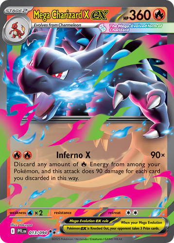 Mega charizard 013 094 - charizard, 013/094