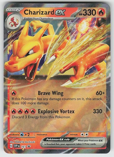 Charizard 161 holo promo - ex,